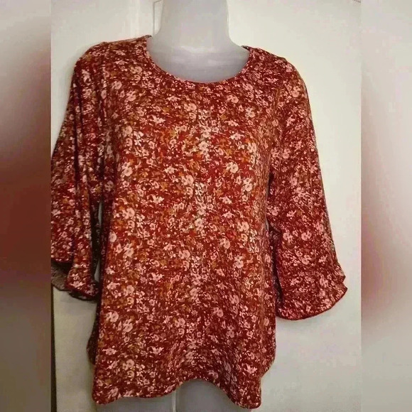 2/$30 Lady's willow root Cottagecore Feminine Summer blouse- (#612) - Picture 1 of 6